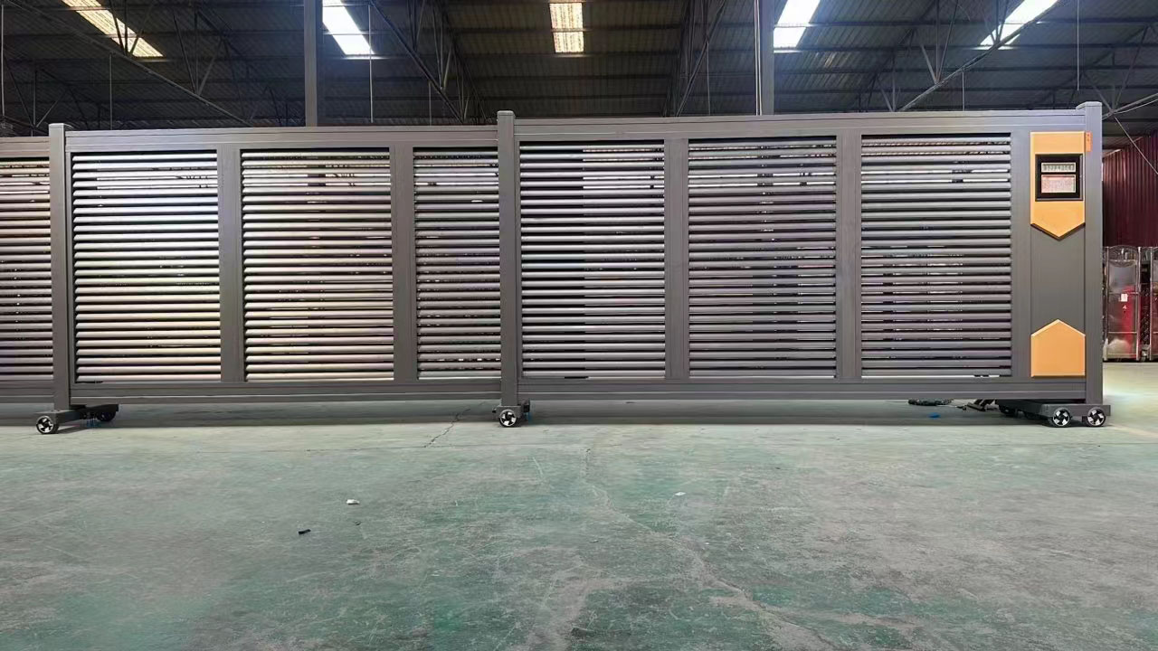 學(xué)校電動(dòng)伸縮門案例